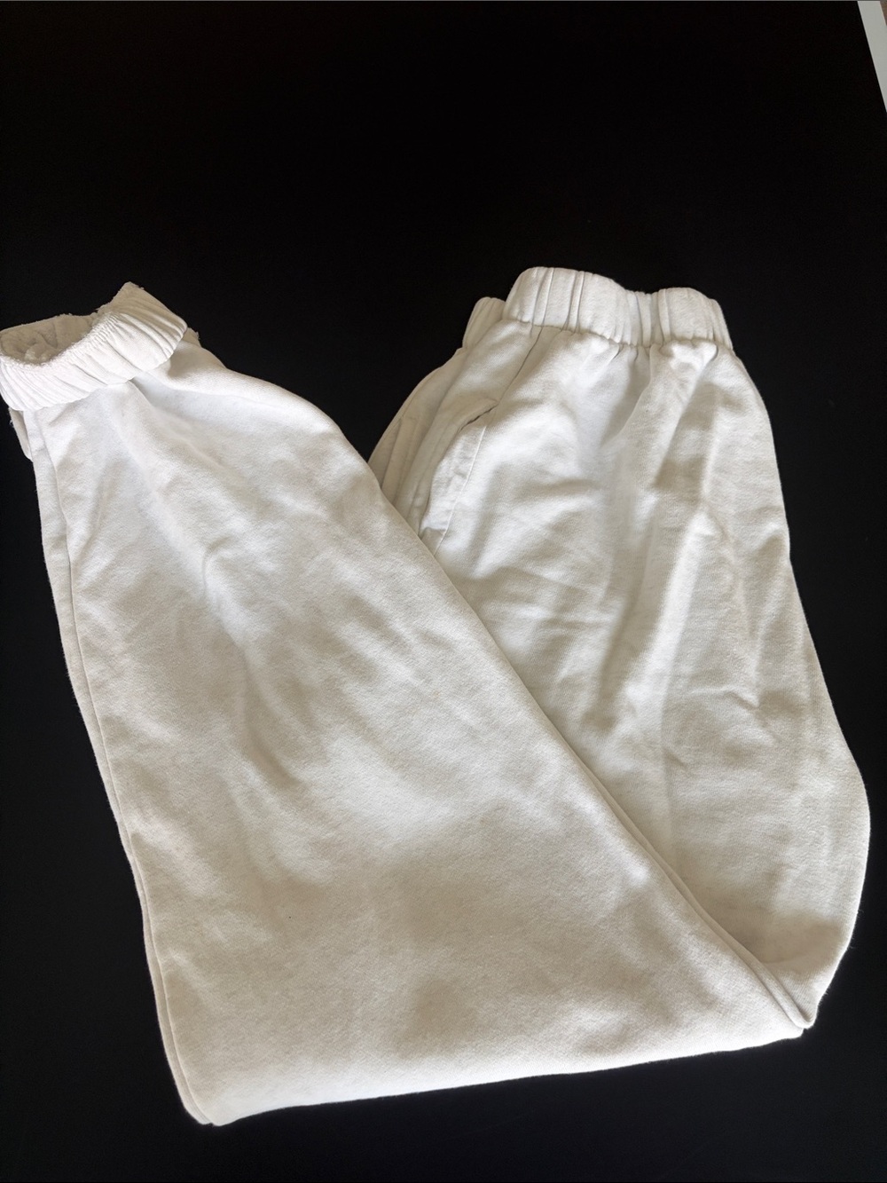 Brandy Melville White Sweatpants
